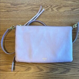 Fossil Lavender Crossbody Bag